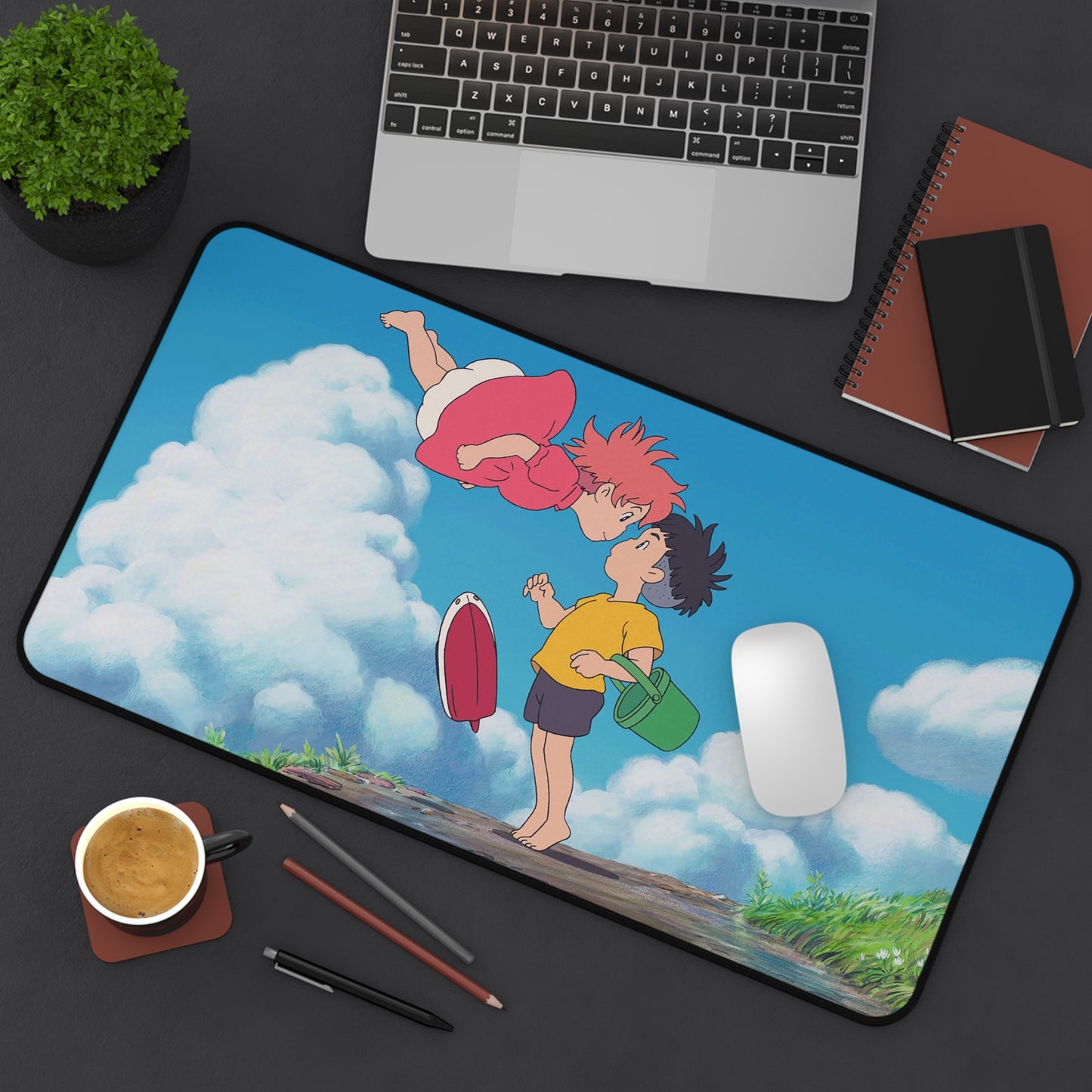 Oversized Desk Mat – Premium Neoprene with Non-Slip Base for Work & Gaming