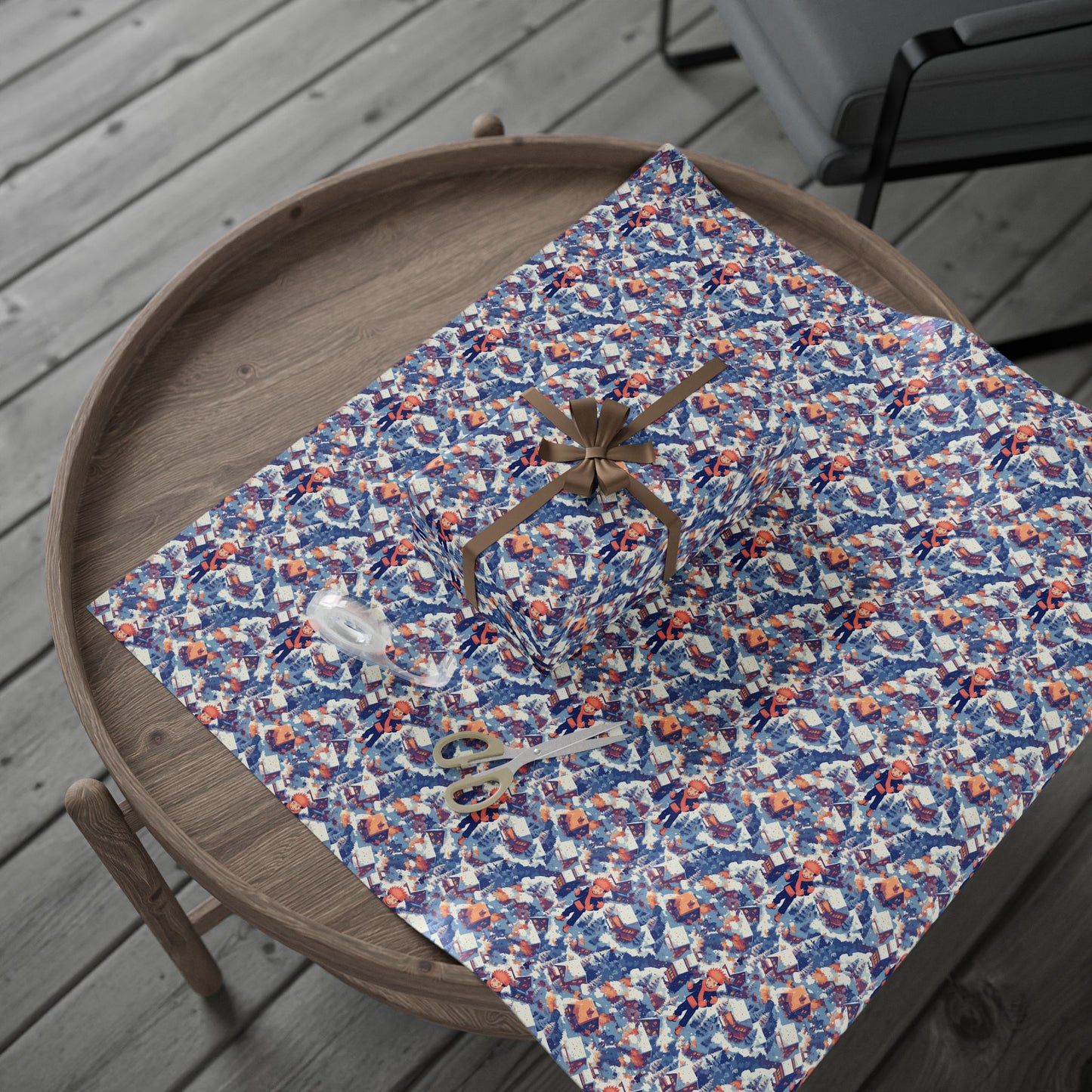 Premium Anime Wrapping Paper – Cute & Stylish Gift Wrap (3 Sizes)
