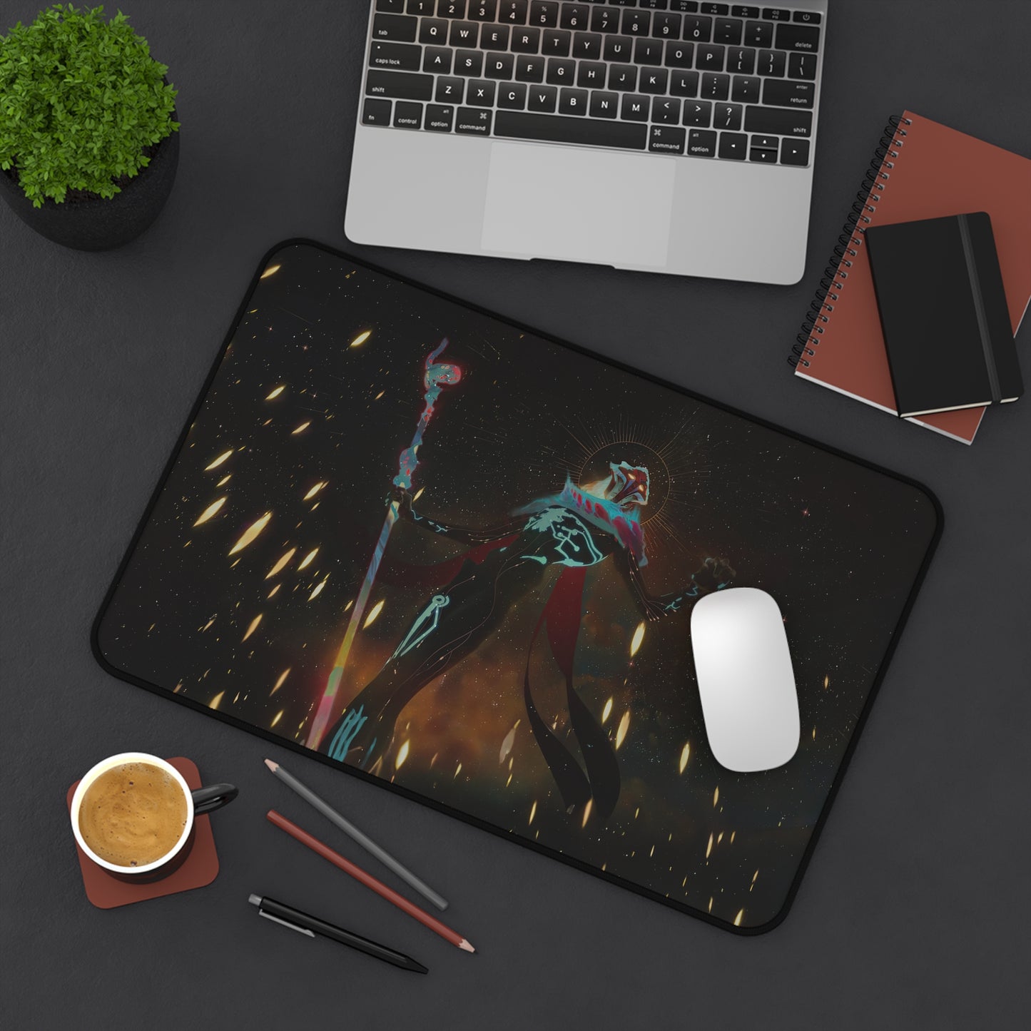 Oversized Desk Mat – Premium Neoprene with Non-Slip Base for Work & Gaming