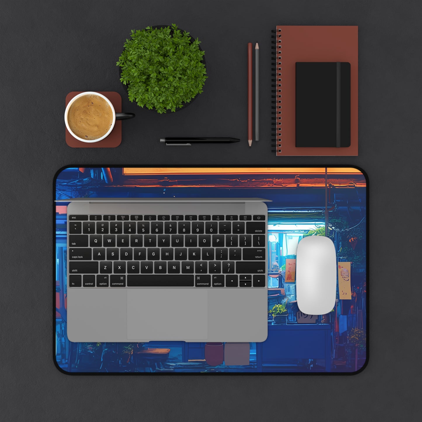 Oversized Desk Mat – Premium Neoprene with Non-Slip Base for Work & Gaming