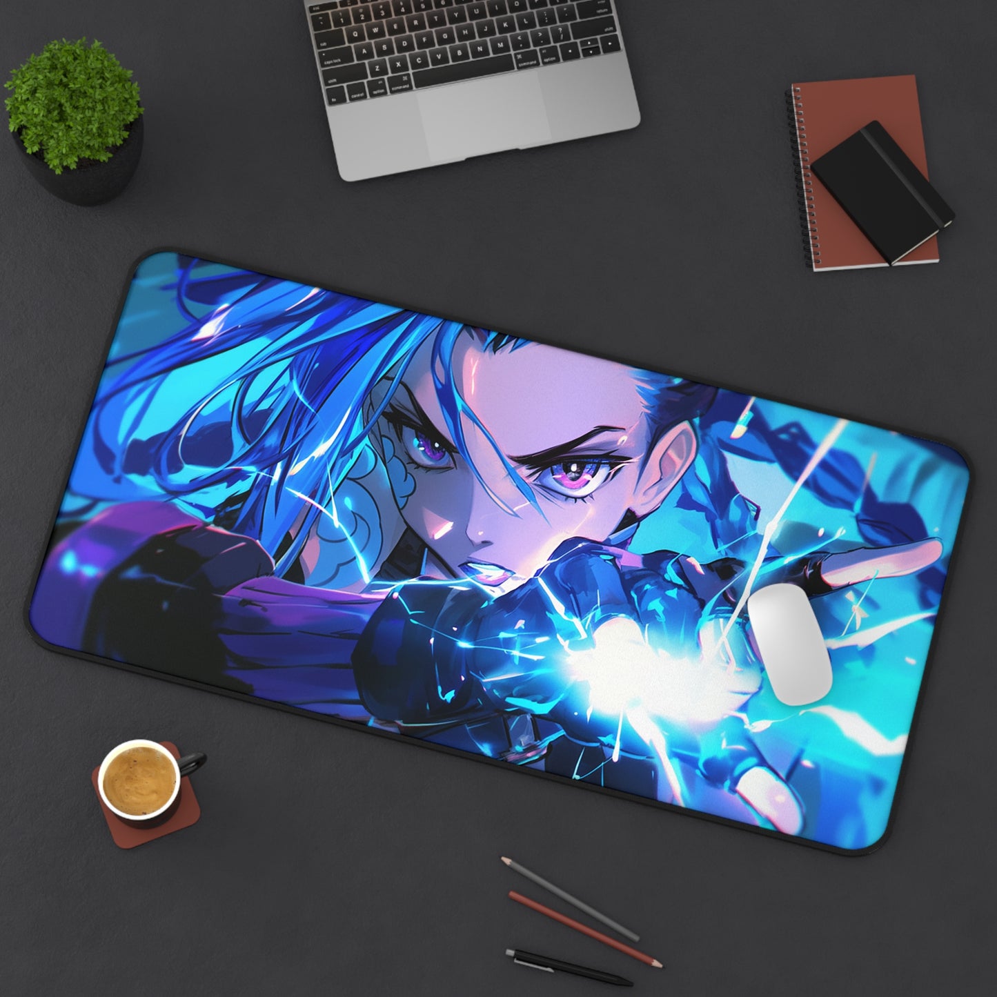 Oversized Desk Mat – Premium Neoprene with Non-Slip Base for Work & Gaming
