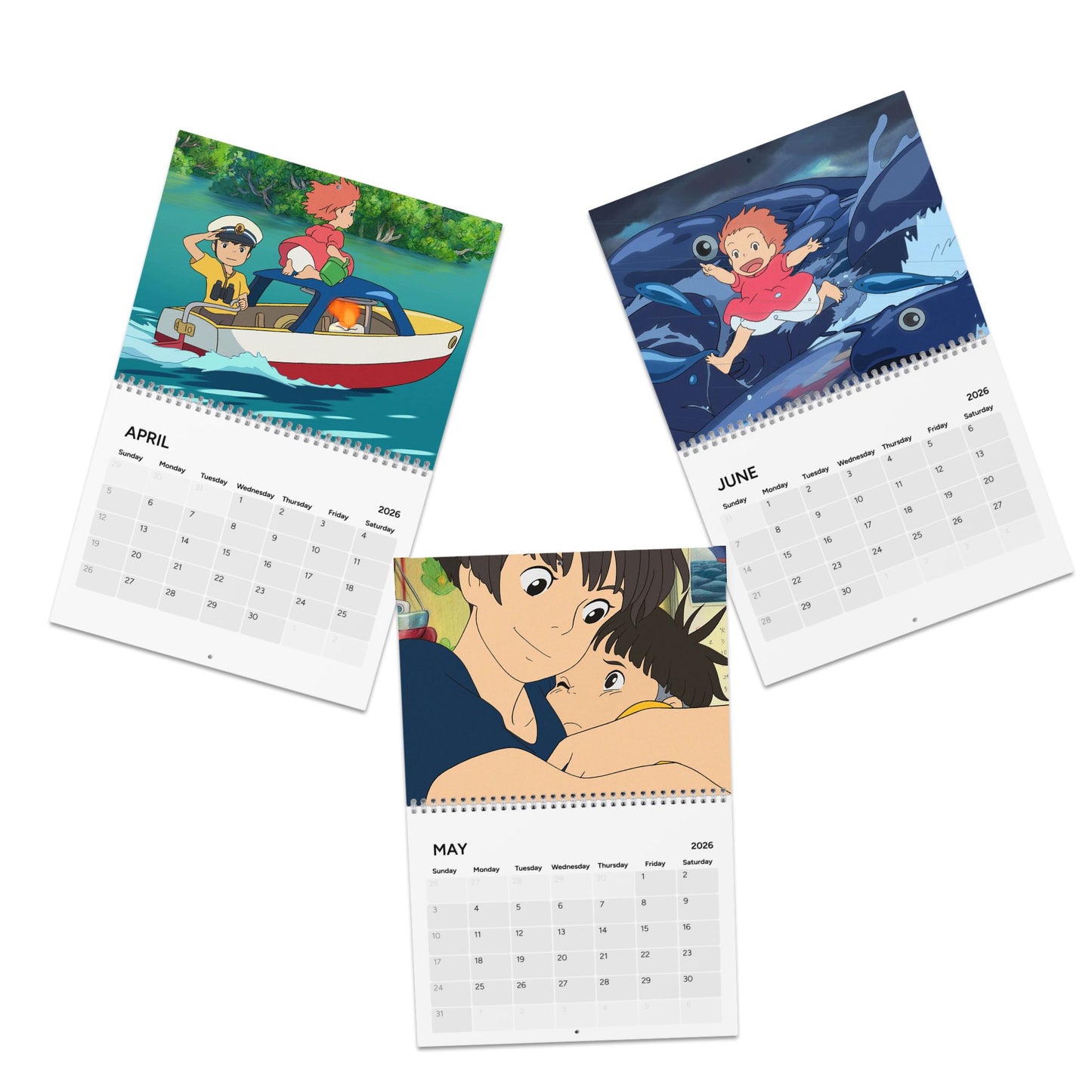 Anime Inspired Wall Calendar 2026