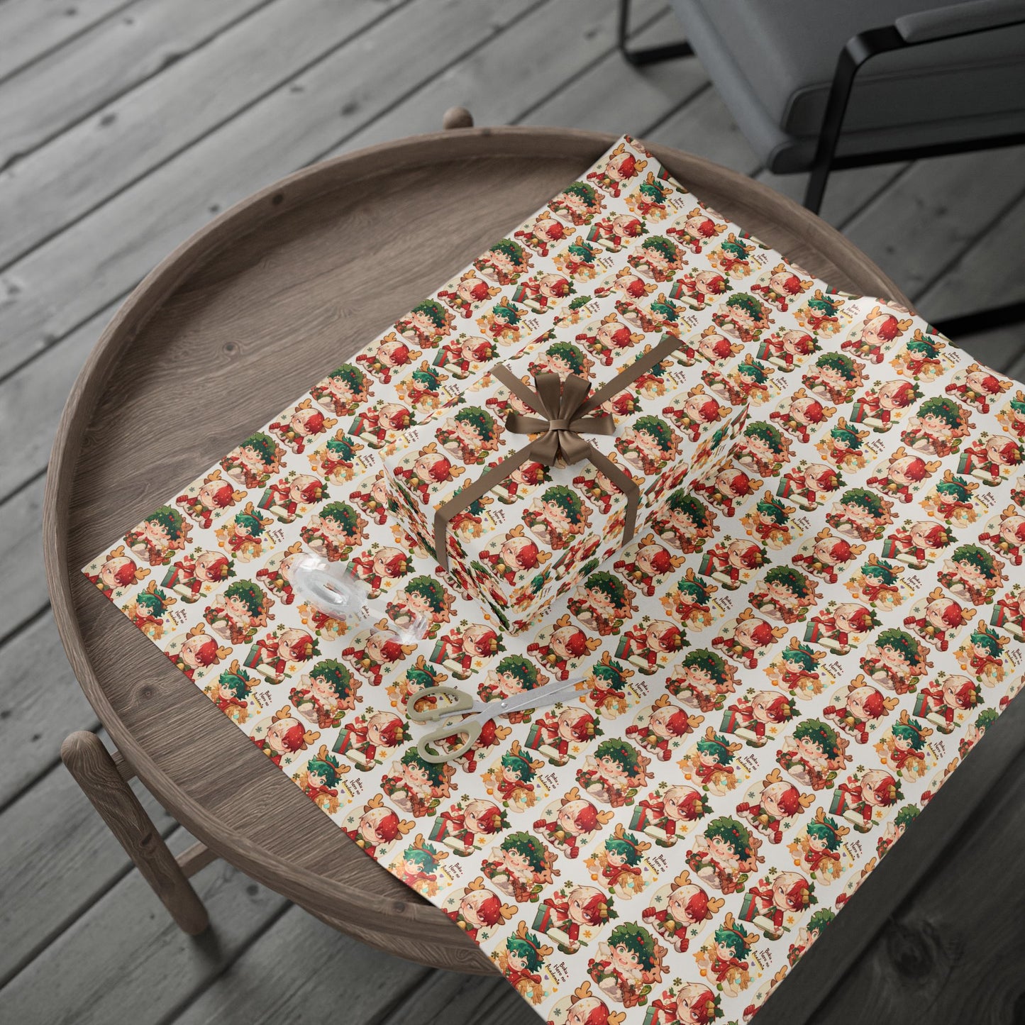 Premium Anime Wrapping Paper – Cute & Stylish Gift Wrap (3 Sizes)