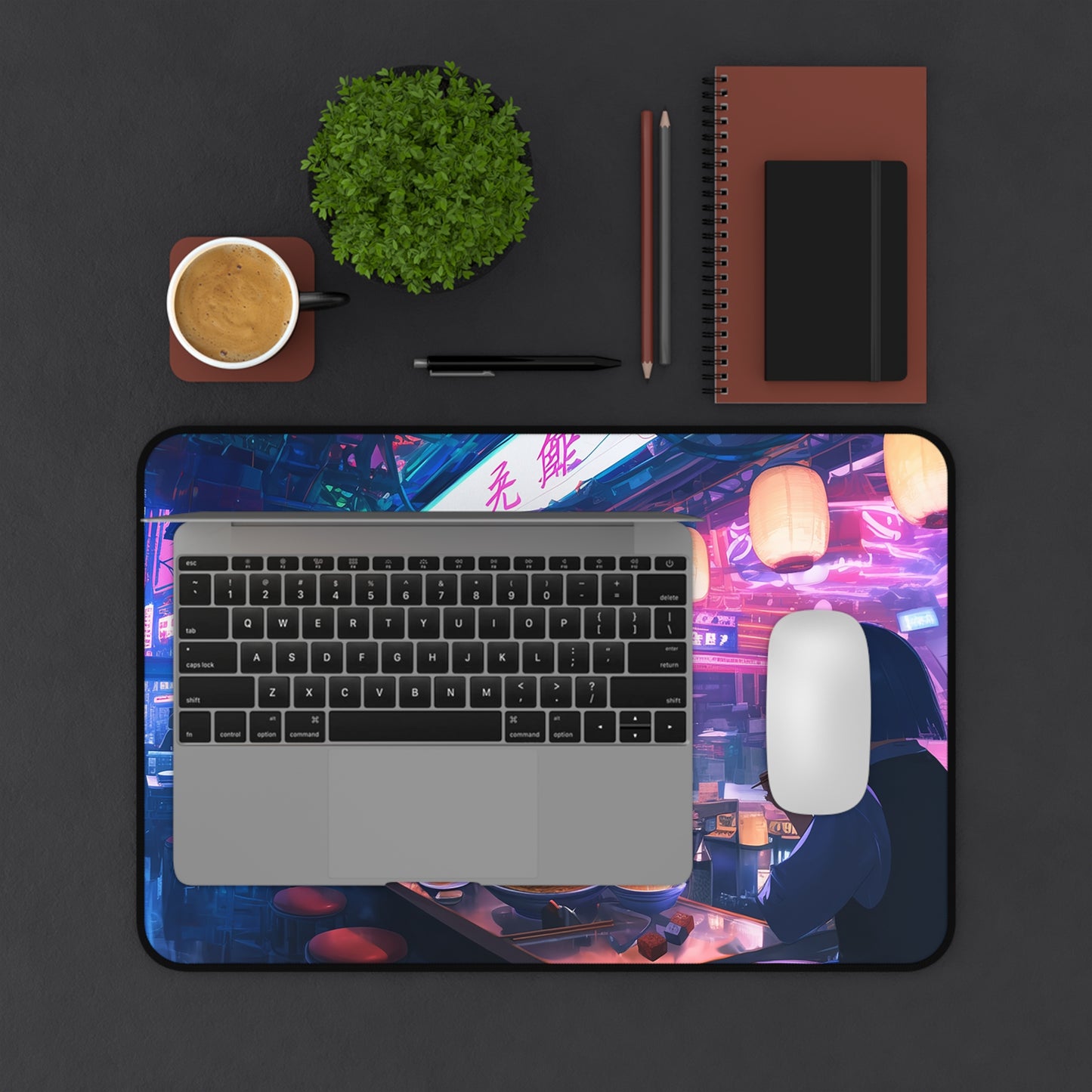 Oversized Desk Mat – Premium Neoprene with Non-Slip Base for Work & Gaming