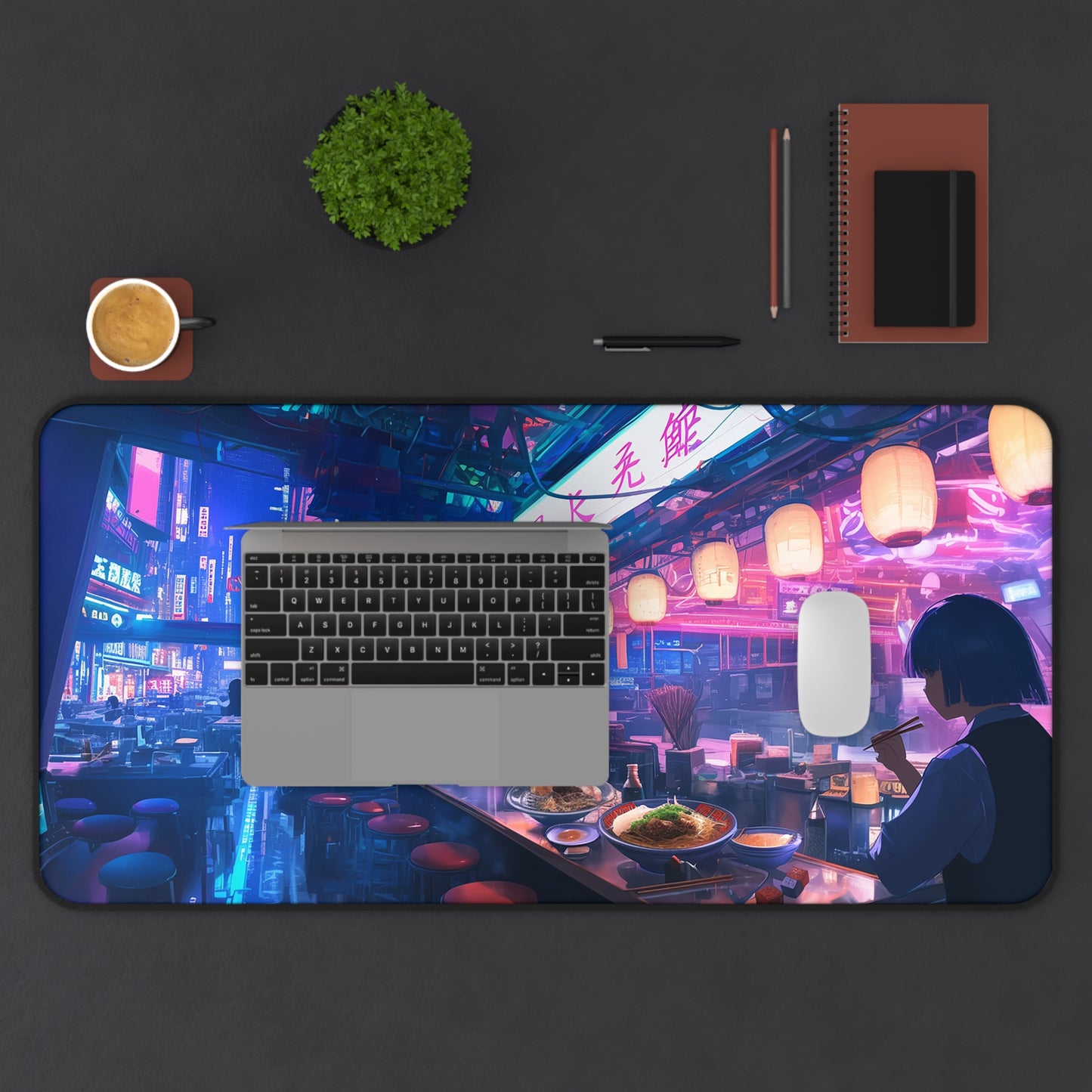 Oversized Desk Mat – Premium Neoprene with Non-Slip Base for Work & Gaming