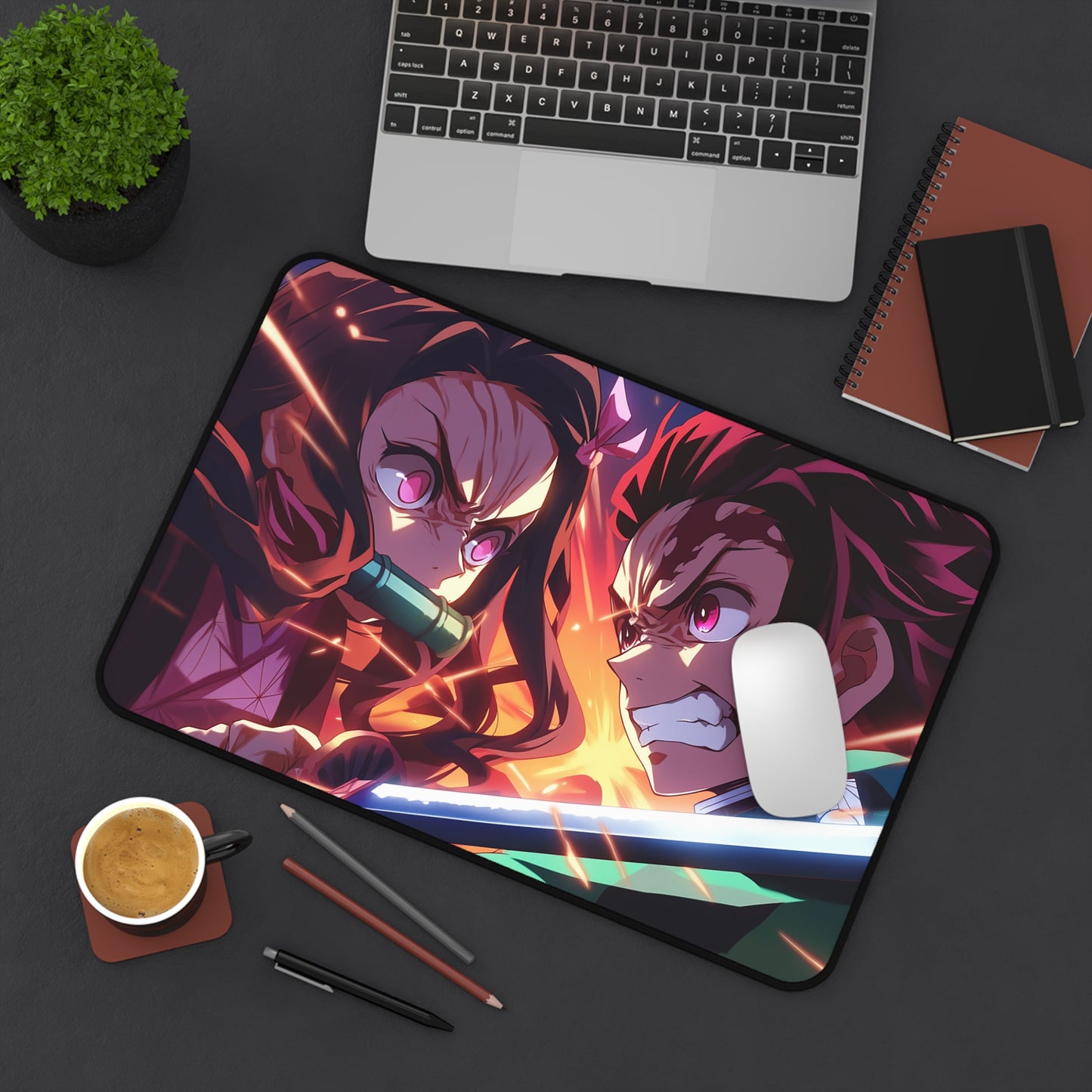 Oversized Desk Mat – Premium Neoprene with Non-Slip Base for Work & Gaming