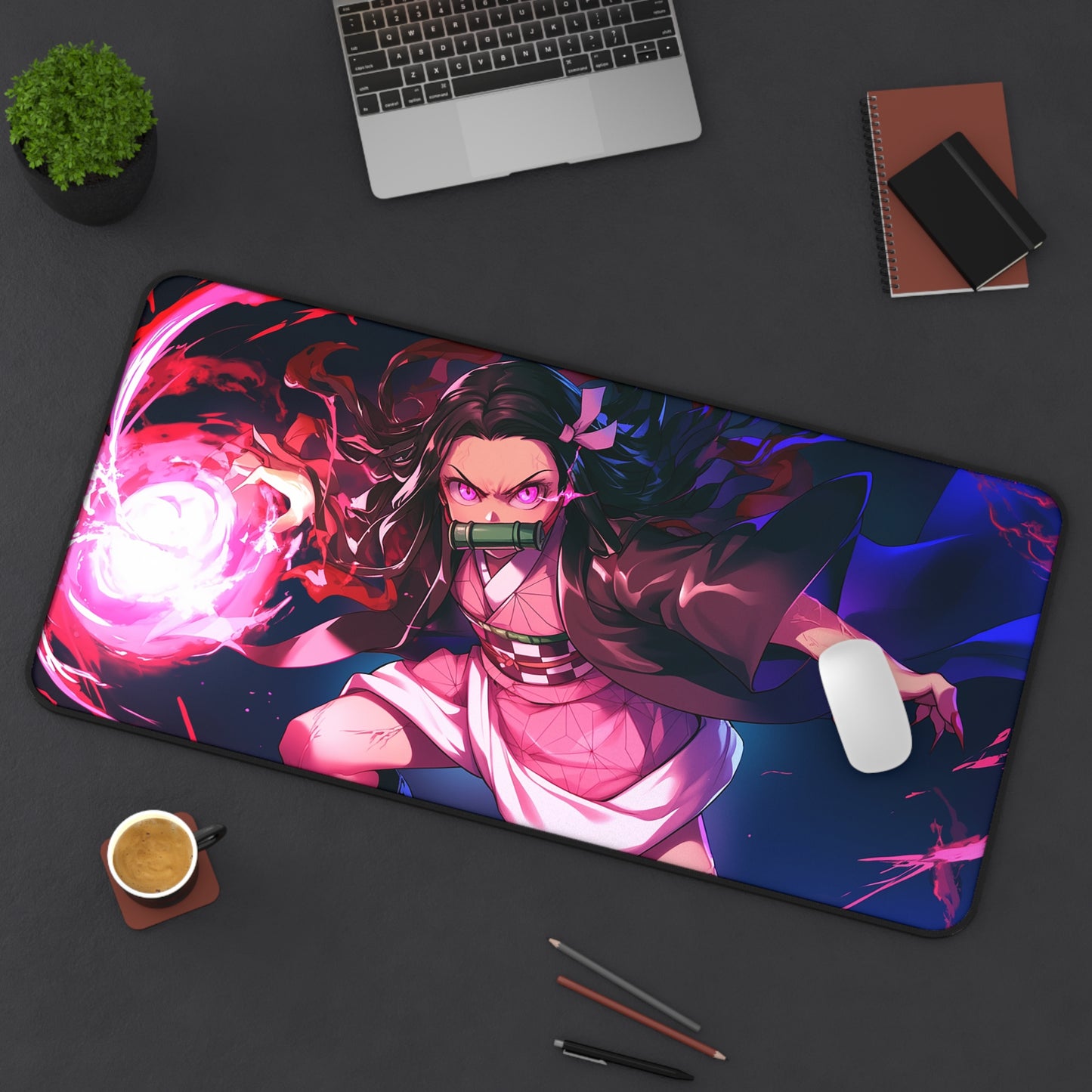 Oversized Desk Mat – Premium Neoprene with Non-Slip Base for Work & Gaming