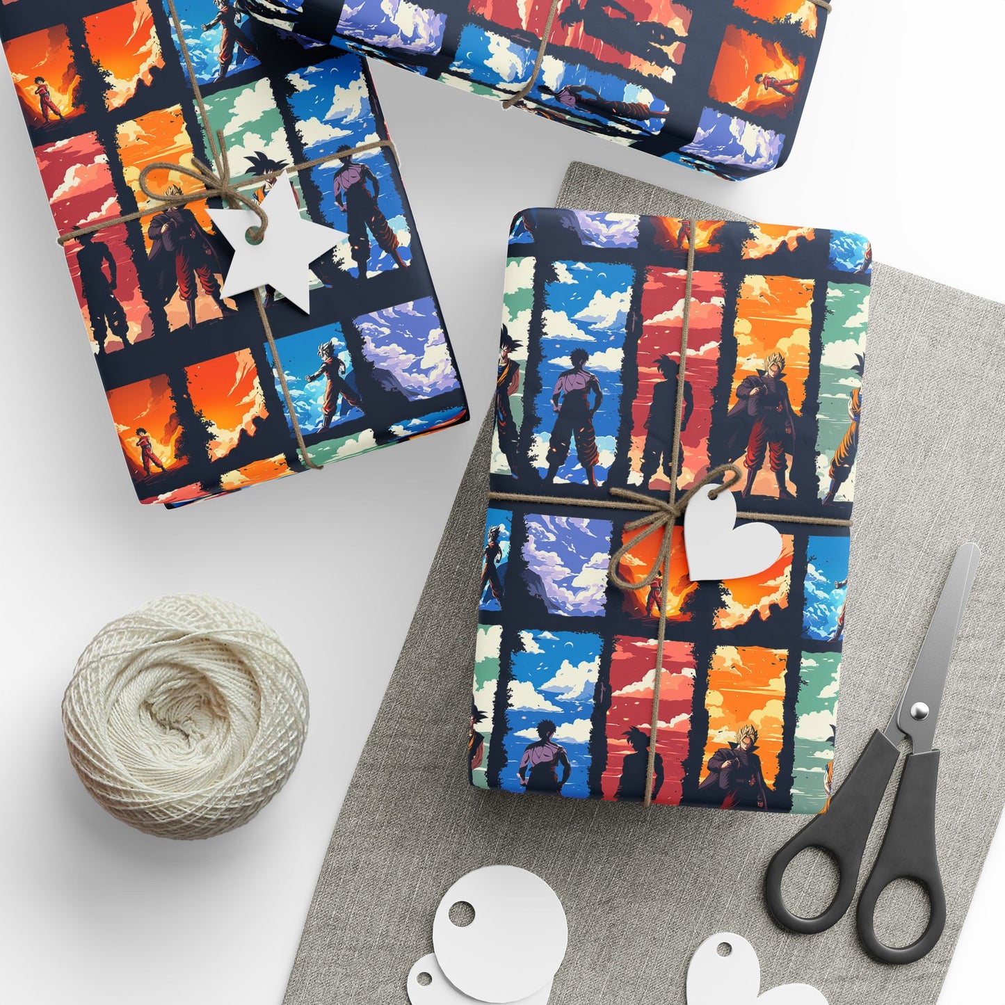 Premium Anime Wrapping Paper – Cute & Stylish Gift Wrap (3 Sizes)