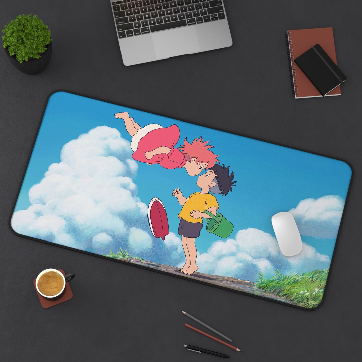 Oversized Desk Mat – Premium Neoprene with Non-Slip Base for Work & Gaming