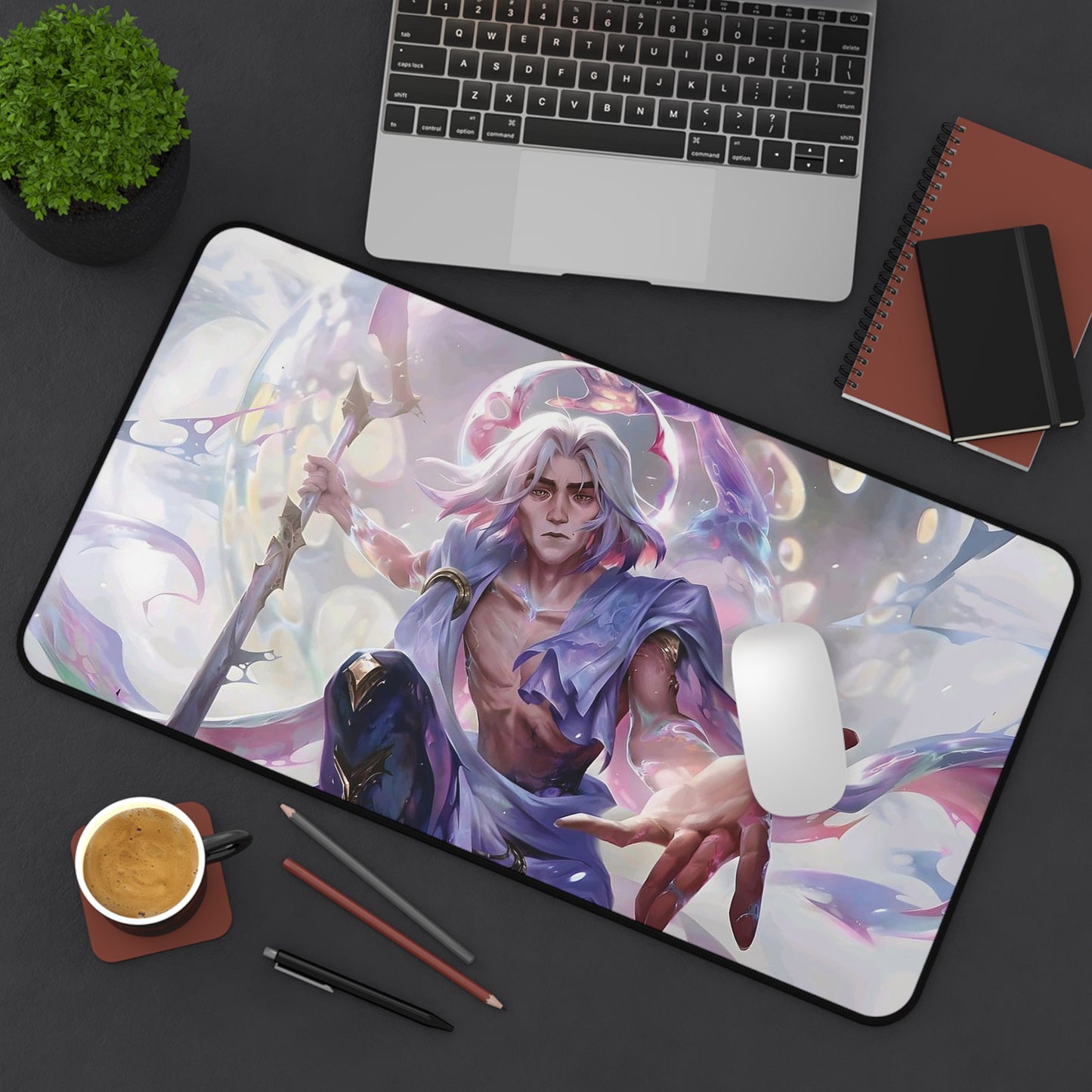 Oversized Desk Mat – Premium Neoprene with Non-Slip Base for Work & Gaming