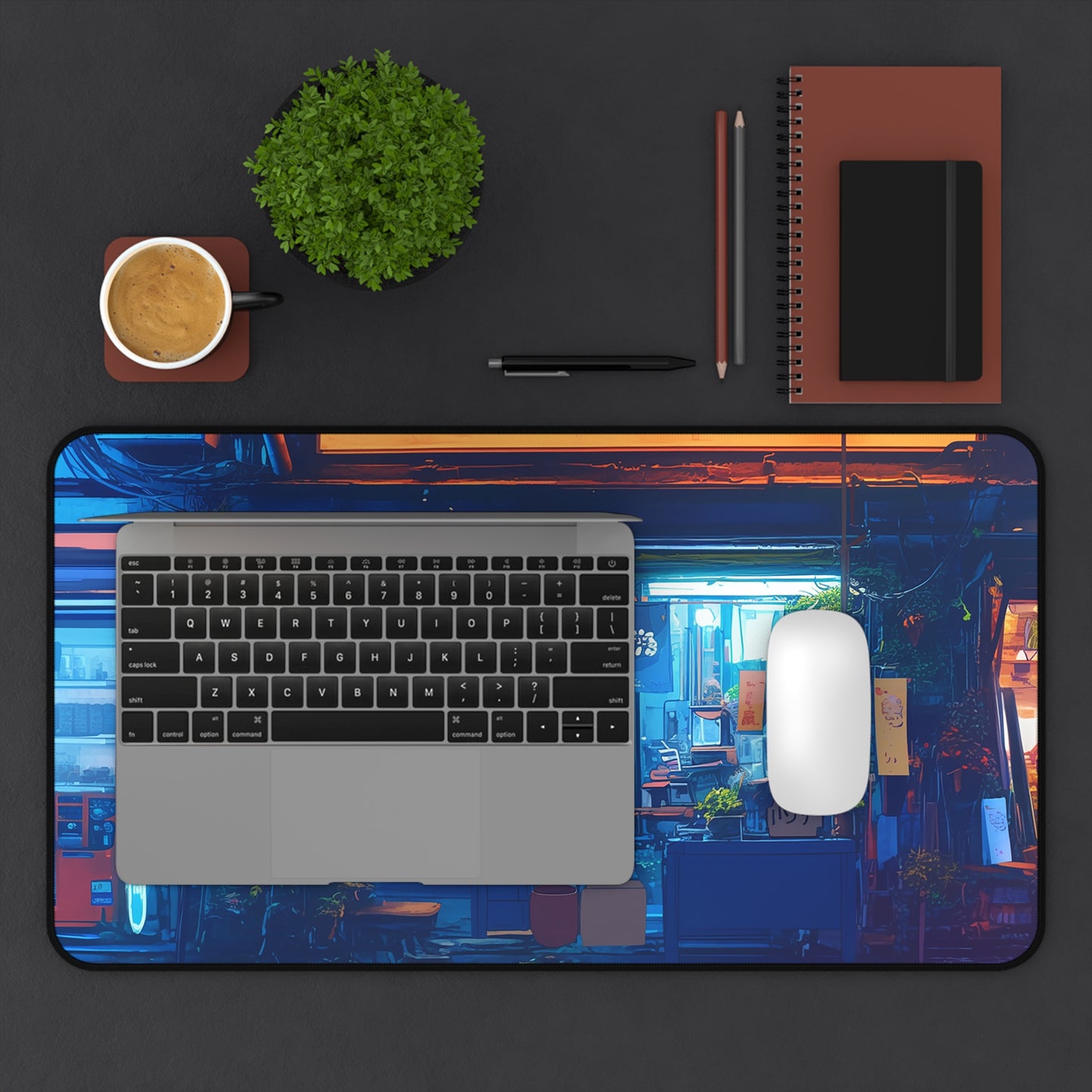 Oversized Desk Mat – Premium Neoprene with Non-Slip Base for Work & Gaming