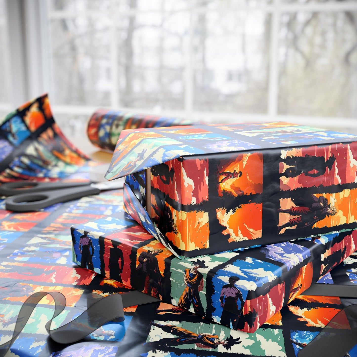Premium Anime Wrapping Paper – Cute & Stylish Gift Wrap (3 Sizes)