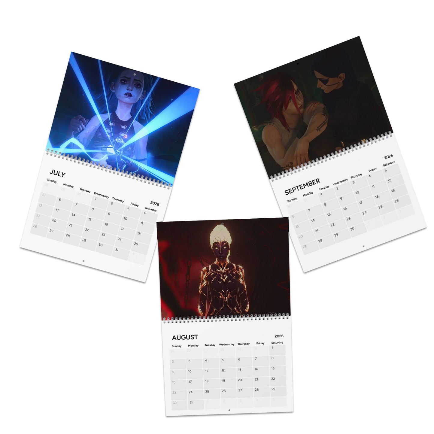 Anime Inspired Wall Calendar 2026