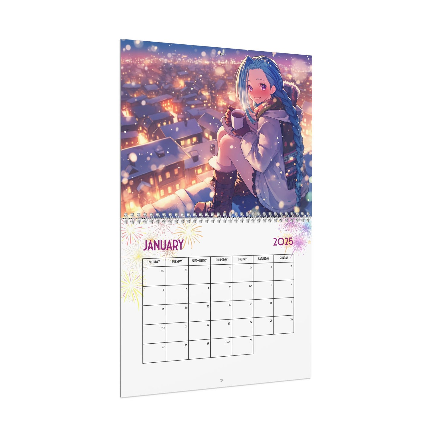2025 Wall Calendar – Cute & Stylish Decorative Planner