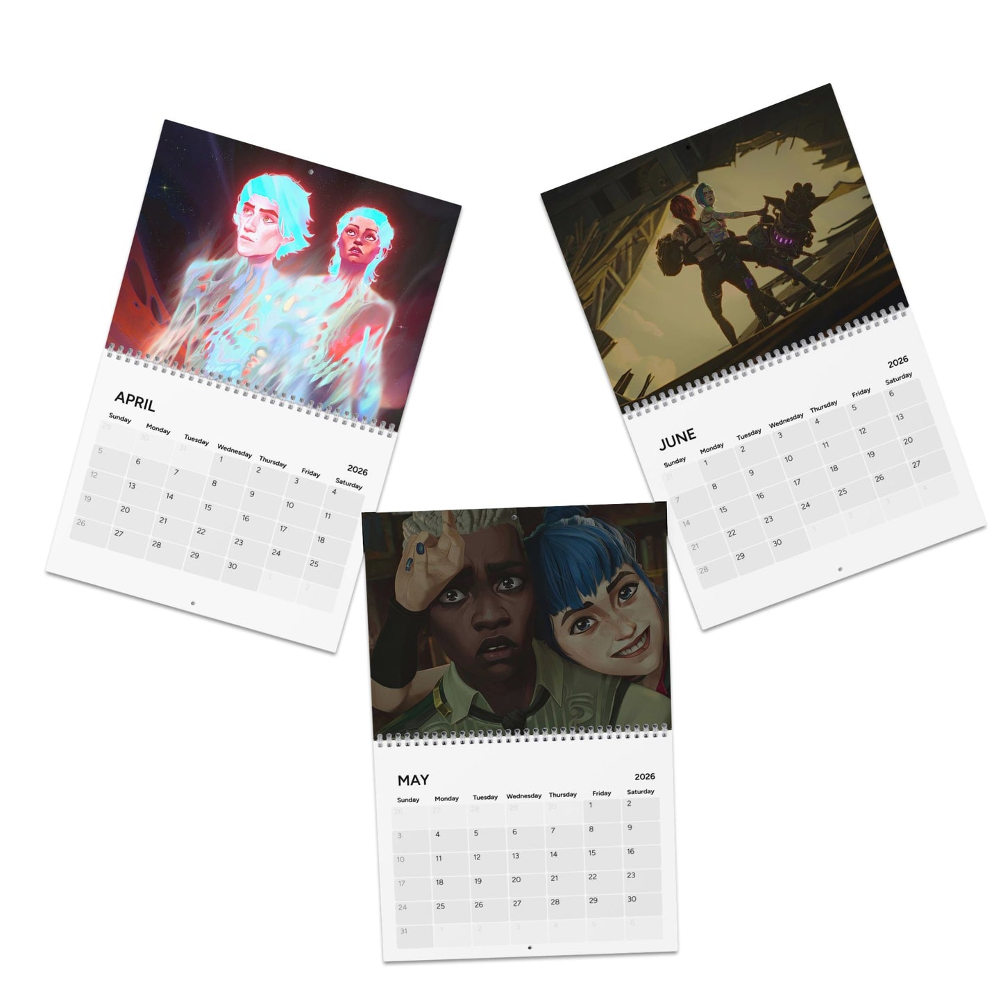 Anime Inspired Wall Calendar 2026