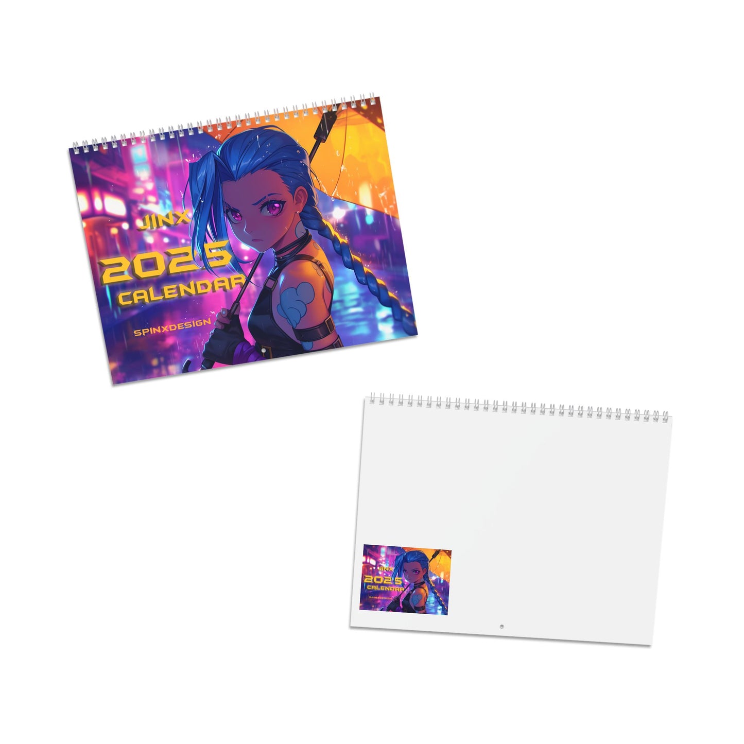 Jinx-inspired Wall Calendar 2026