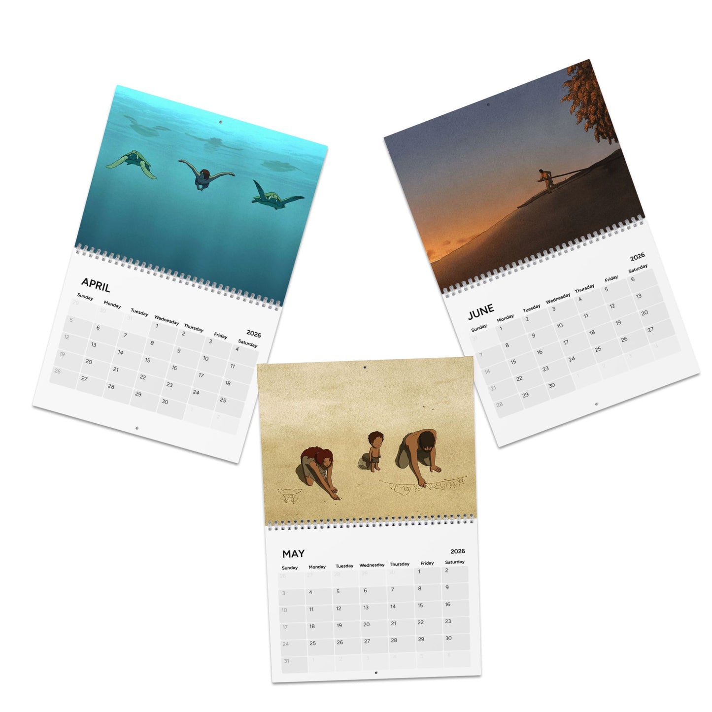 Anime Inspired Wall Calendar 2026