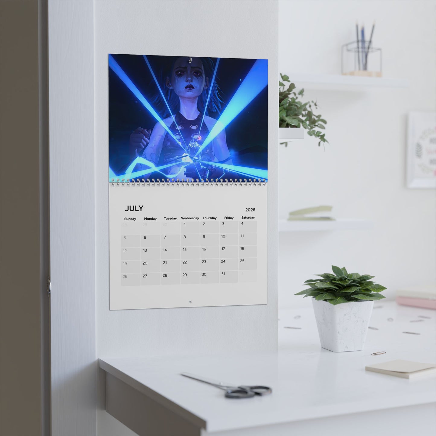 Anime Inspired Wall Calendar 2026