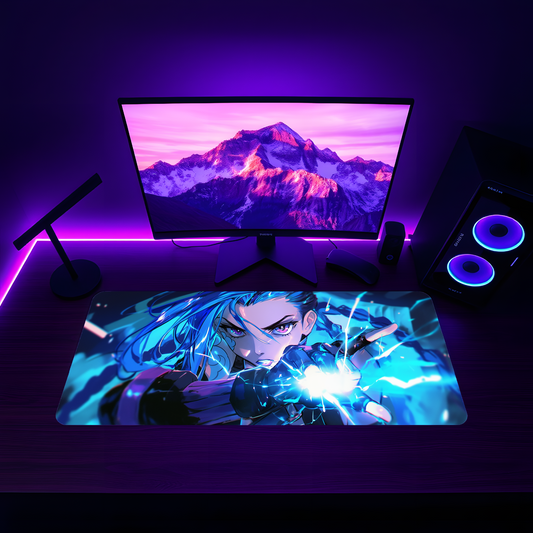 Oversized Desk Mat – Premium Neoprene with Non-Slip Base for Work & Gaming