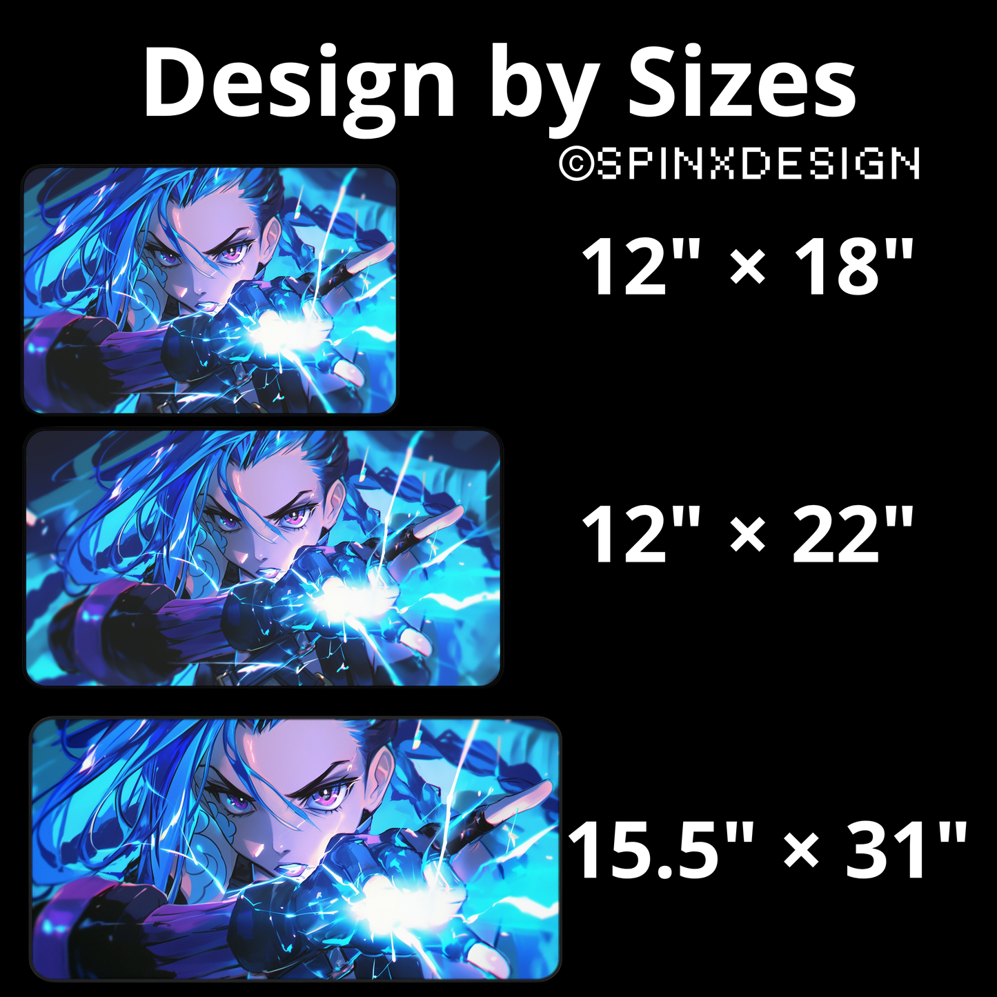 Oversized Desk Mat – Premium Neoprene with Non-Slip Base for Work & Gaming