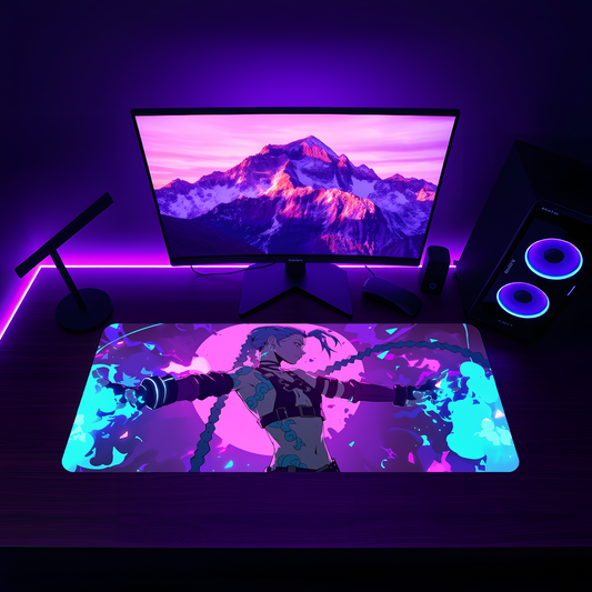 Oversized Desk Mat – Premium Neoprene with Non-Slip Base for Work & Gaming