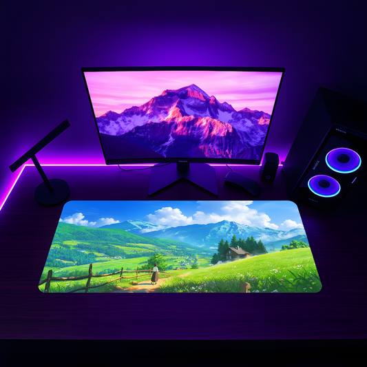 Oversized Desk Mat – Premium Neoprene with Non-Slip Base for Work & Gaming