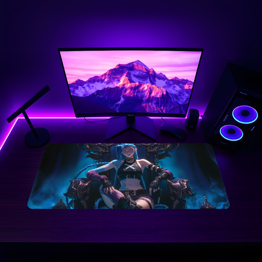 Oversized Desk Mat – Premium Neoprene with Non-Slip Base for Work & Gaming