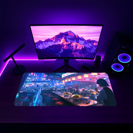 Oversized Desk Mat – Premium Neoprene with Non-Slip Base for Work & Gaming