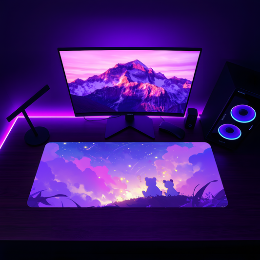 Oversized Desk Mat – Premium Neoprene with Non-Slip Base for Work & Gaming