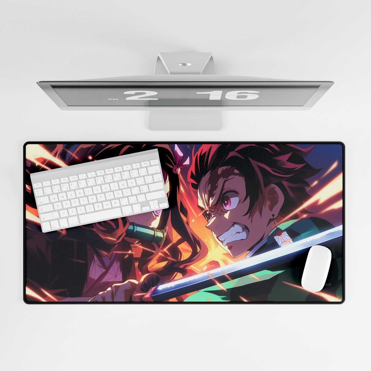 Oversized Desk Mat – Premium Neoprene with Non-Slip Base for Work & Gaming