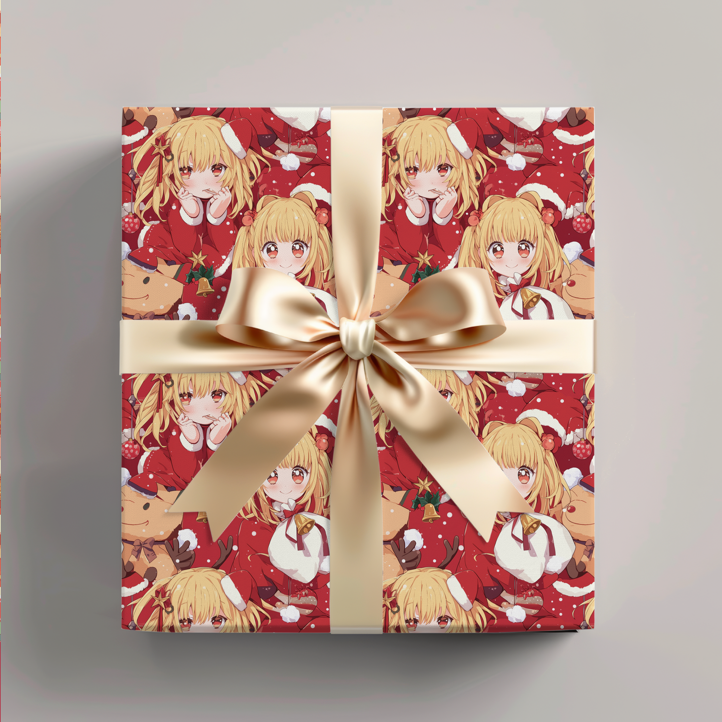 Anime Gift Wrapping Papers, Misa Amane Death Note Manga Christmas Wrapping Paper, Anime Lovers Cute Kawaii Gift Wrap, Unique Design