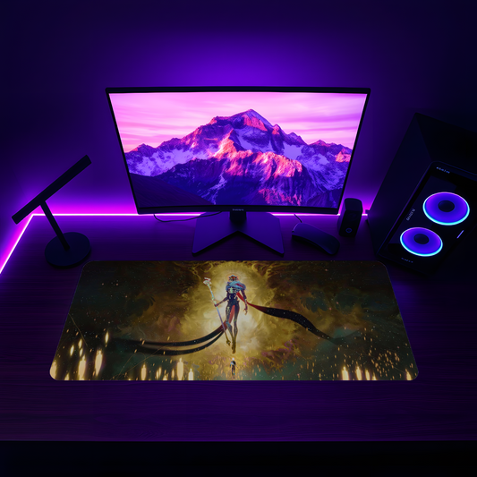Oversized Desk Mat – Premium Neoprene with Non-Slip Base for Work & Gaming