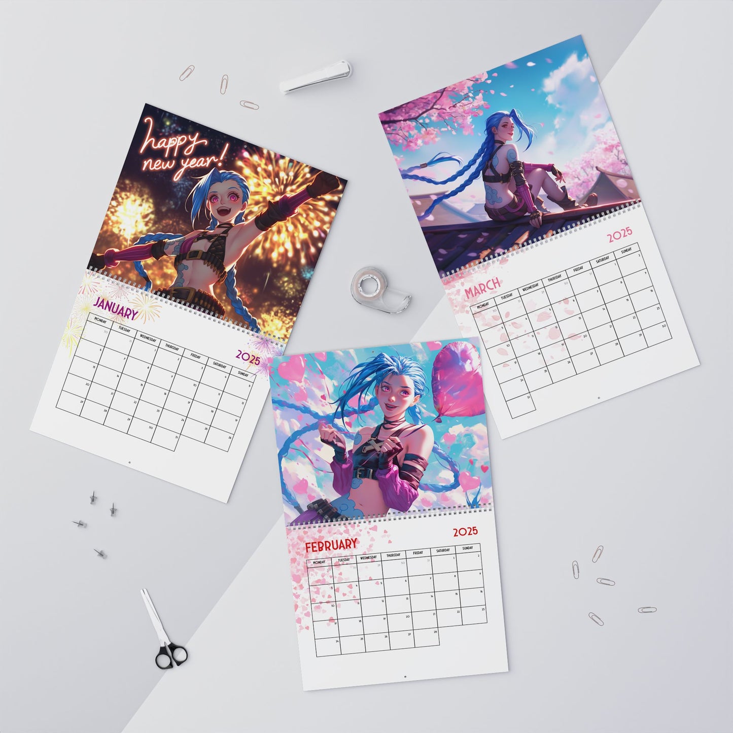 2025 Wall Calendar – Cute & Stylish Decorative Planner