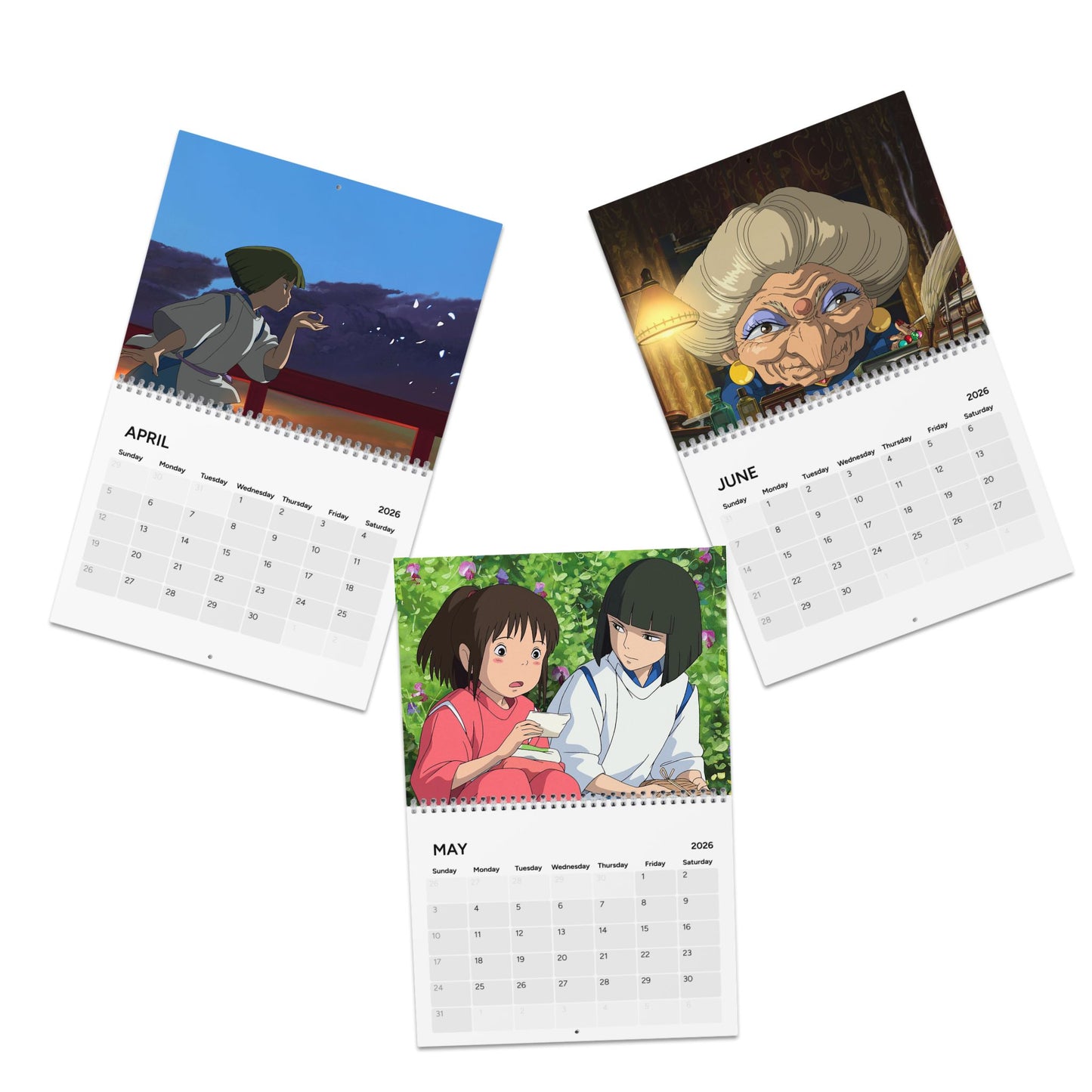 Anime Inspired Wall Calendar 2026