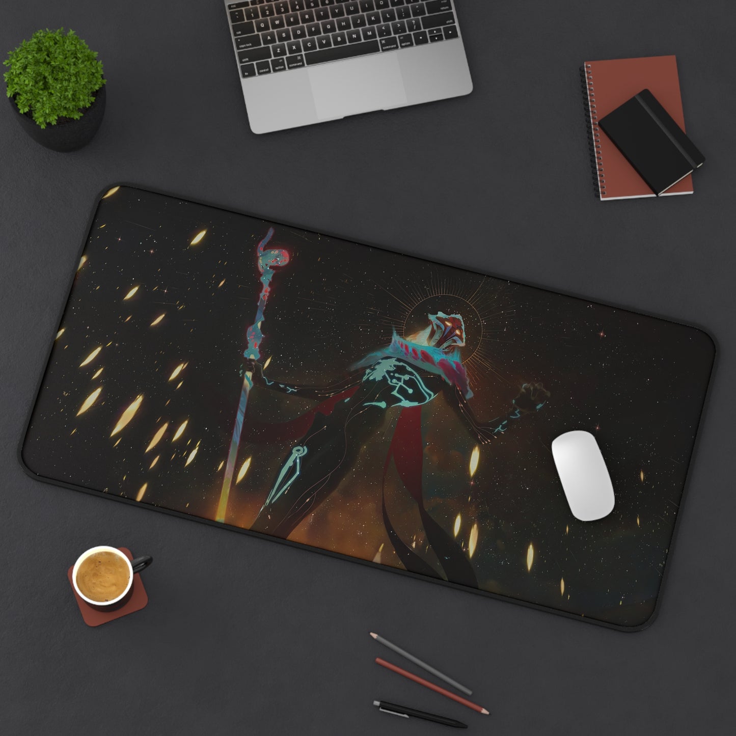 Oversized Desk Mat – Premium Neoprene with Non-Slip Base for Work & Gaming