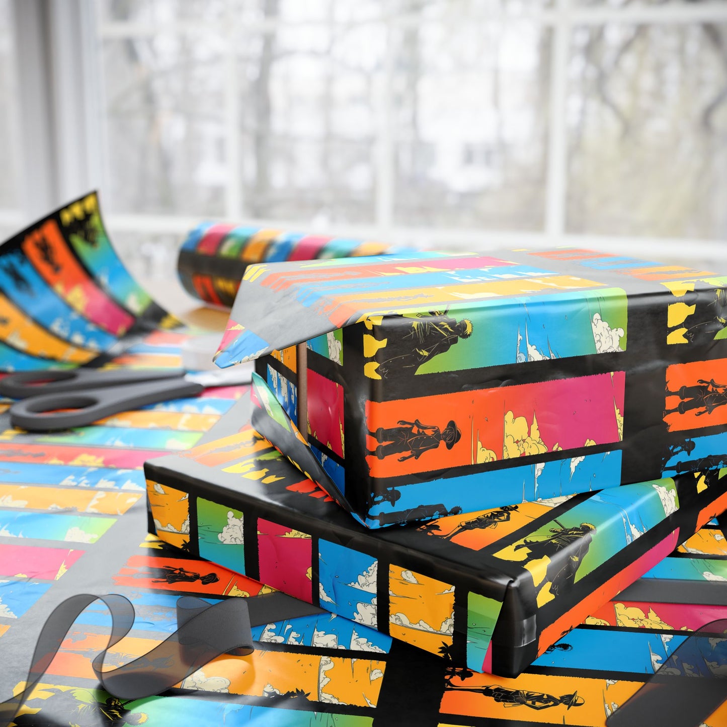 Premium Anime Wrapping Paper – Cute & Stylish Gift Wrap (3 Sizes)